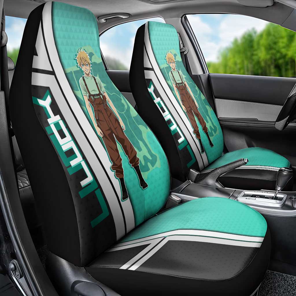 Black Clover Luck Voltia Car Seat Cover Modern Anime Poster Style