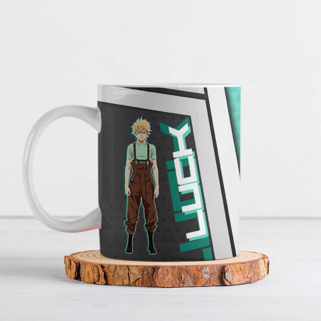 Black Clover Luck Voltia Ceramic Mug Modern Anime Poster Style