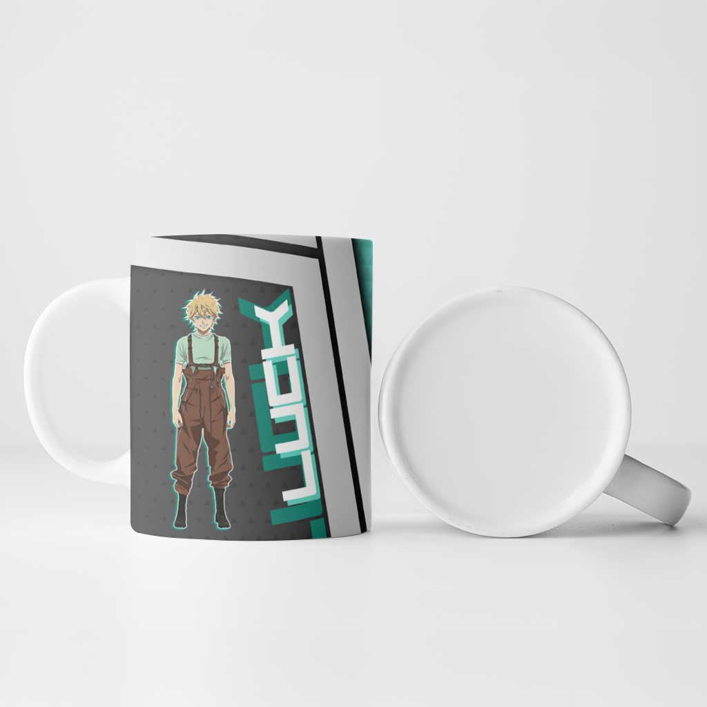 Black Clover Luck Voltia Ceramic Mug Modern Anime Poster Style