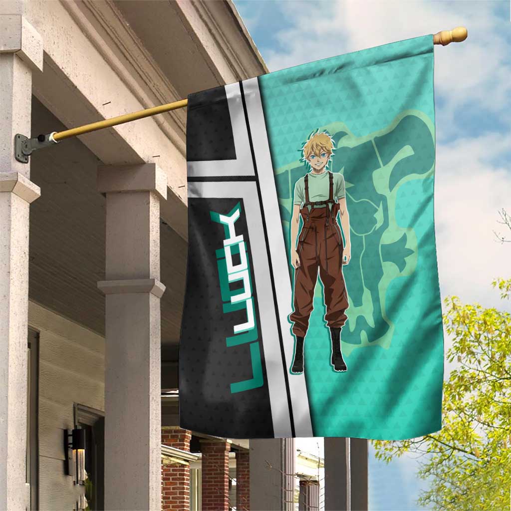 Black Clover Luck Voltia Garden Flag Modern Anime Poster Style