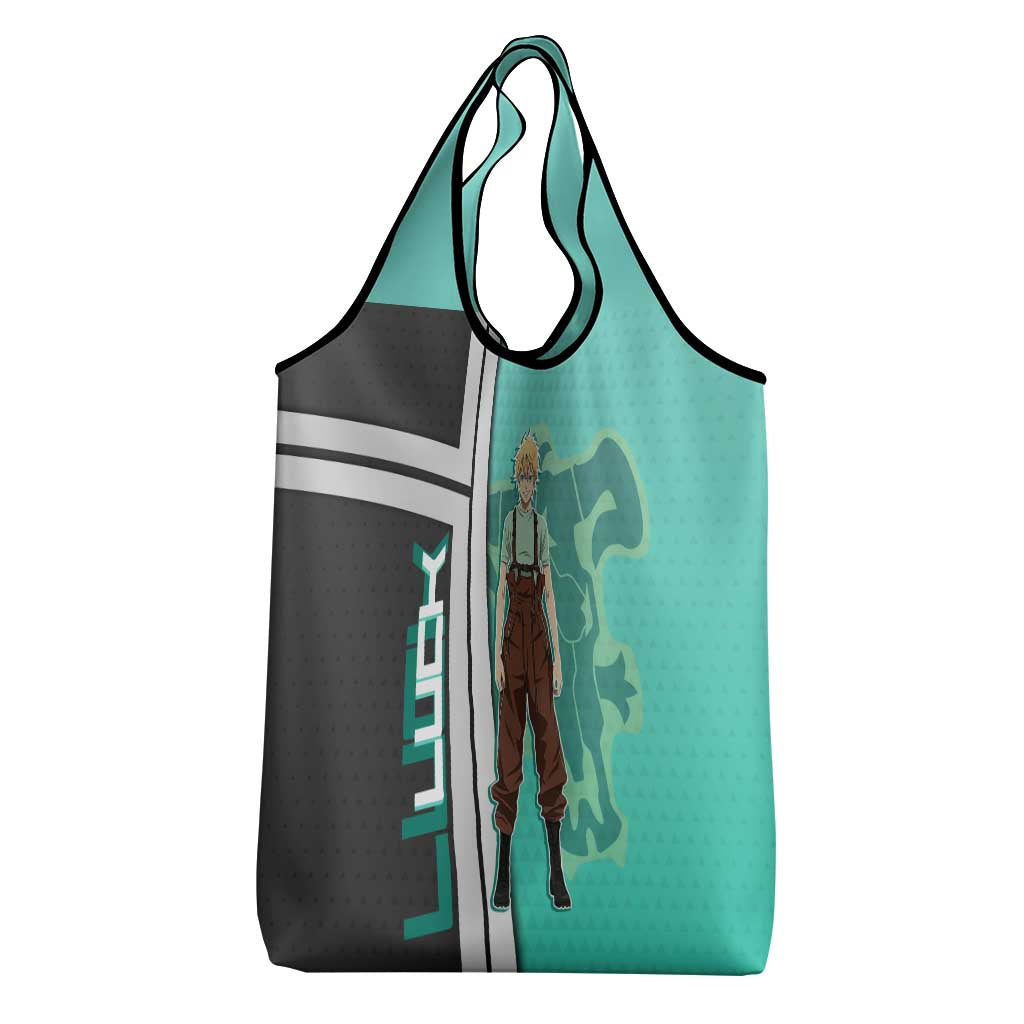 Black Clover Luck Voltia Grocery Bag Modern Anime Poster Style