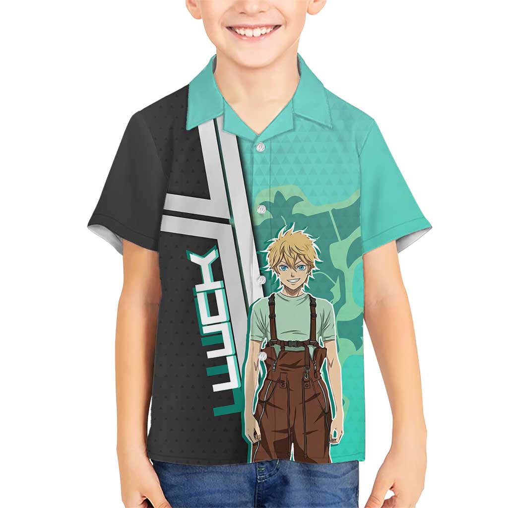 Black Clover Luck Voltia Hawaiian Shirt Modern Anime Poster Style