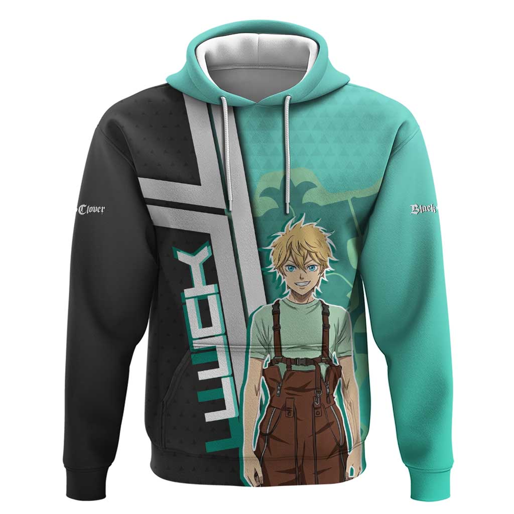 Black Clover Luck Voltia Hoodie Modern Anime Poster Style