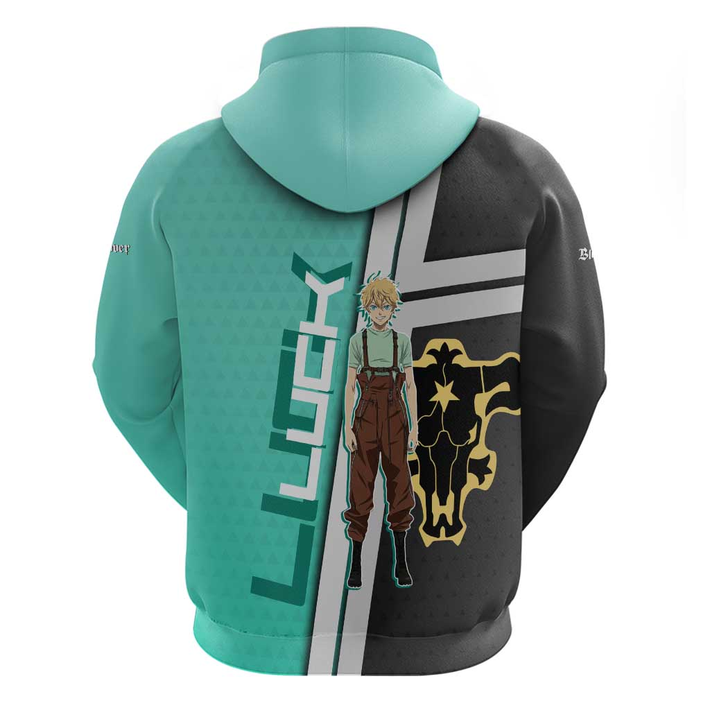 Black Clover Luck Voltia Hoodie Modern Anime Poster Style