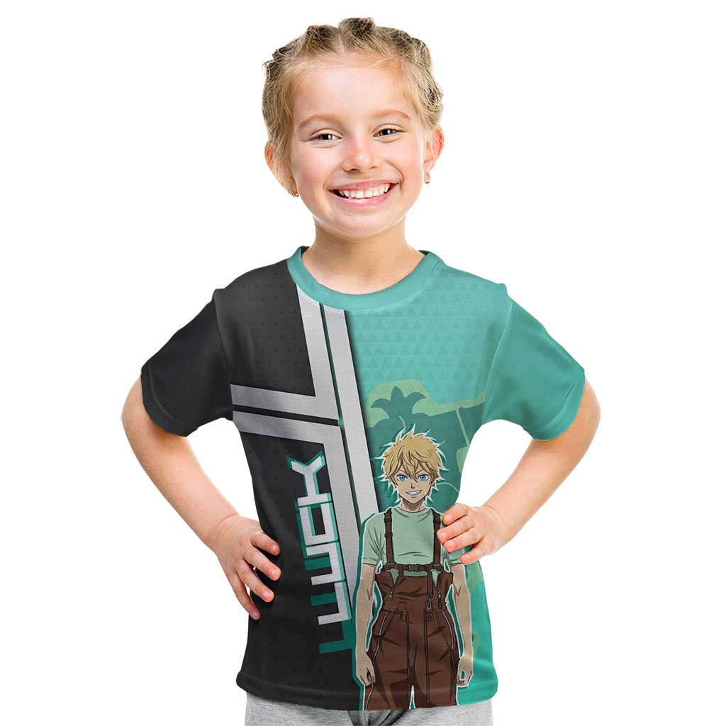Black Clover Luck Voltia Kid T Shirt Modern Anime Poster Style