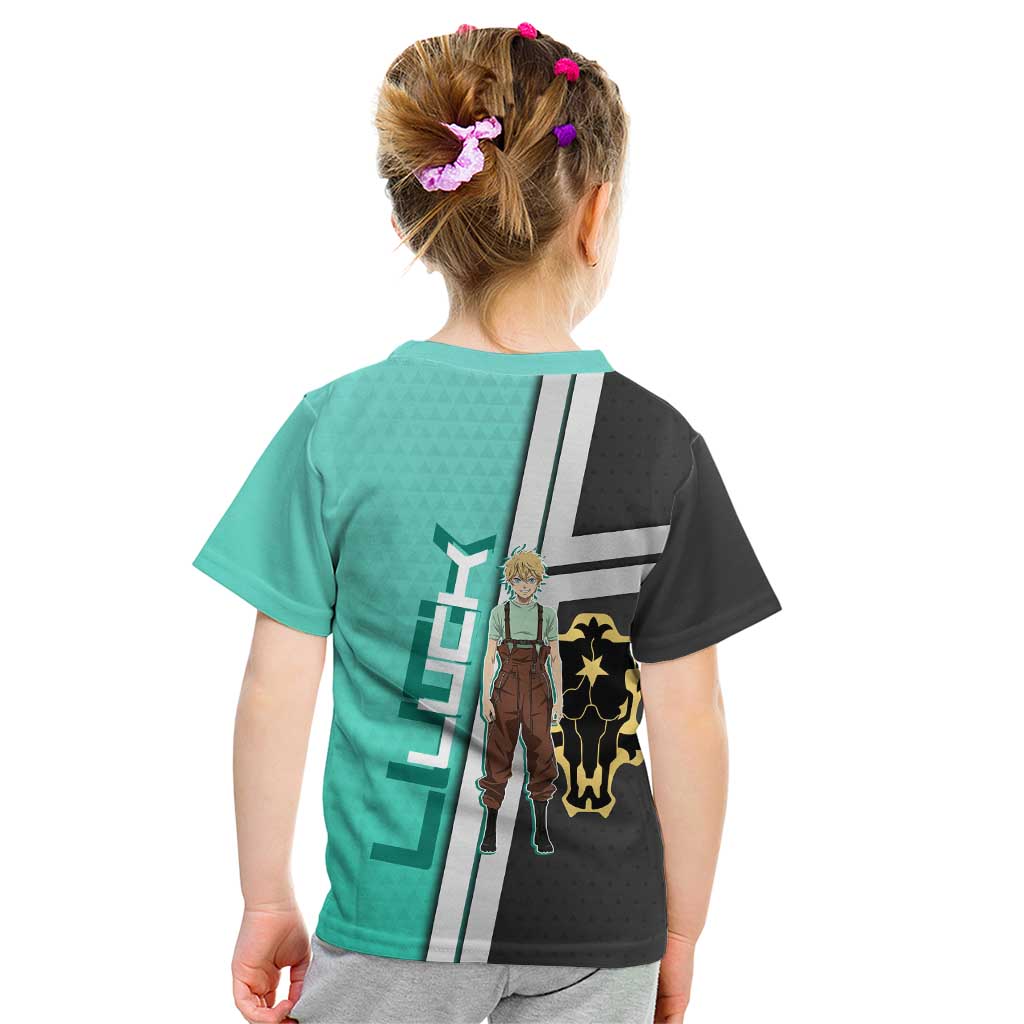 Black Clover Luck Voltia Kid T Shirt Modern Anime Poster Style