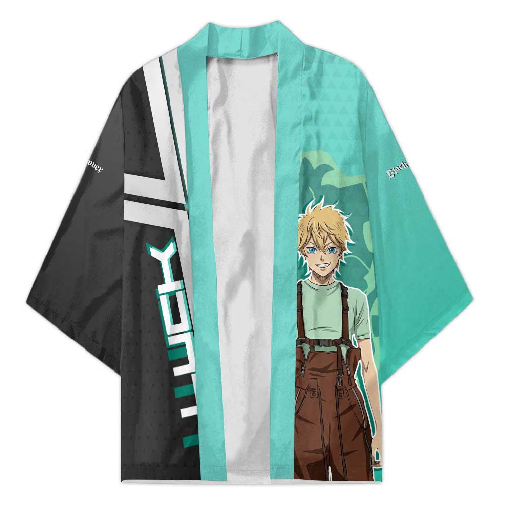 Black Clover Luck Voltia Kimono Modern Anime Poster Style