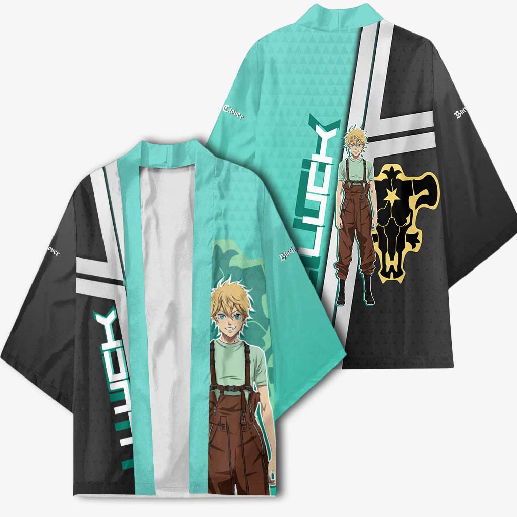 Black Clover Luck Voltia Kimono Modern Anime Poster Style