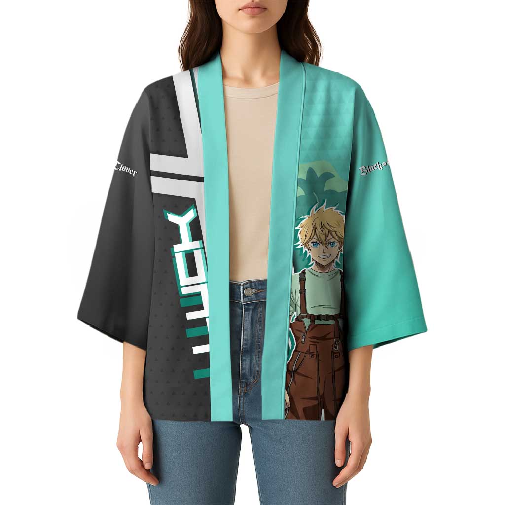 Black Clover Luck Voltia Kimono Modern Anime Poster Style