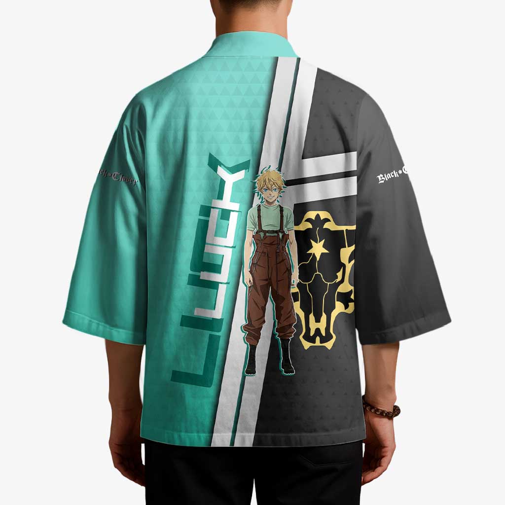 Black Clover Luck Voltia Kimono Modern Anime Poster Style