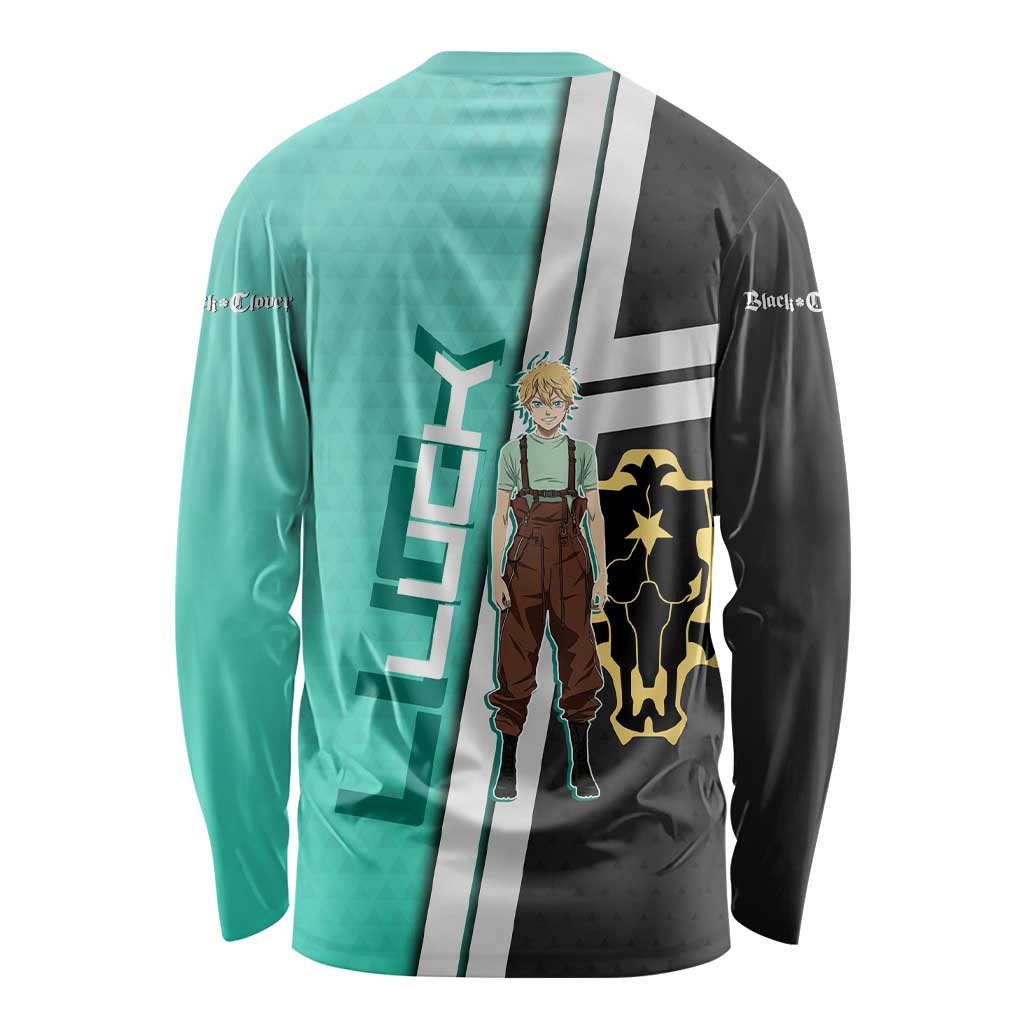 Black Clover Luck Voltia Long Sleeve Shirt Modern Anime Poster Style