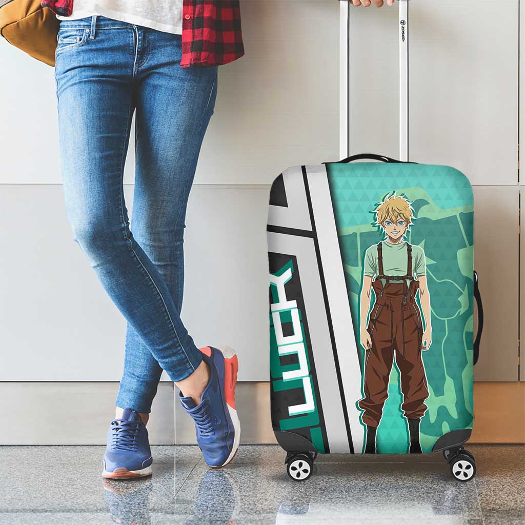 Black Clover Luck Voltia Luggage Cover Modern Anime Poster Style