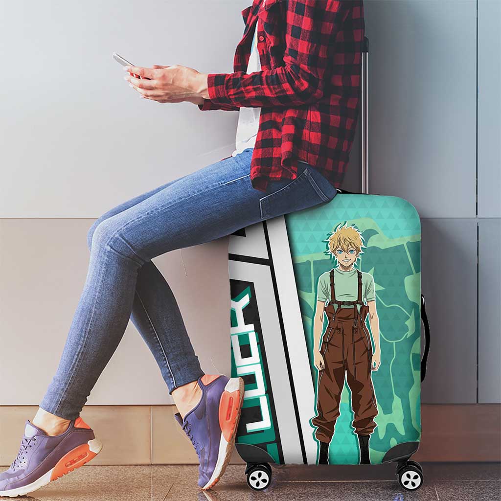 Black Clover Luck Voltia Luggage Cover Modern Anime Poster Style