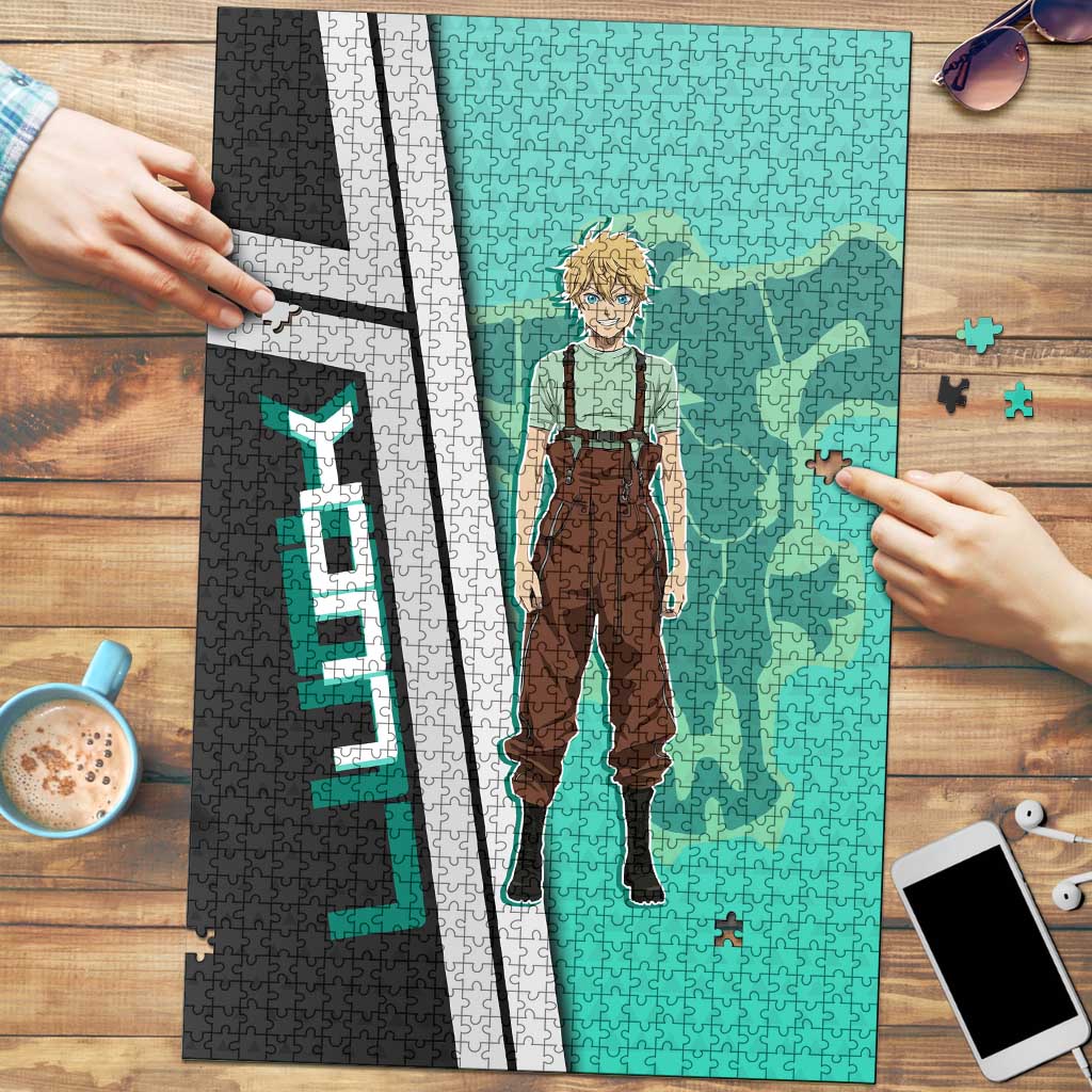 Black Clover Luck Voltia Puzzle Modern Anime Poster Style