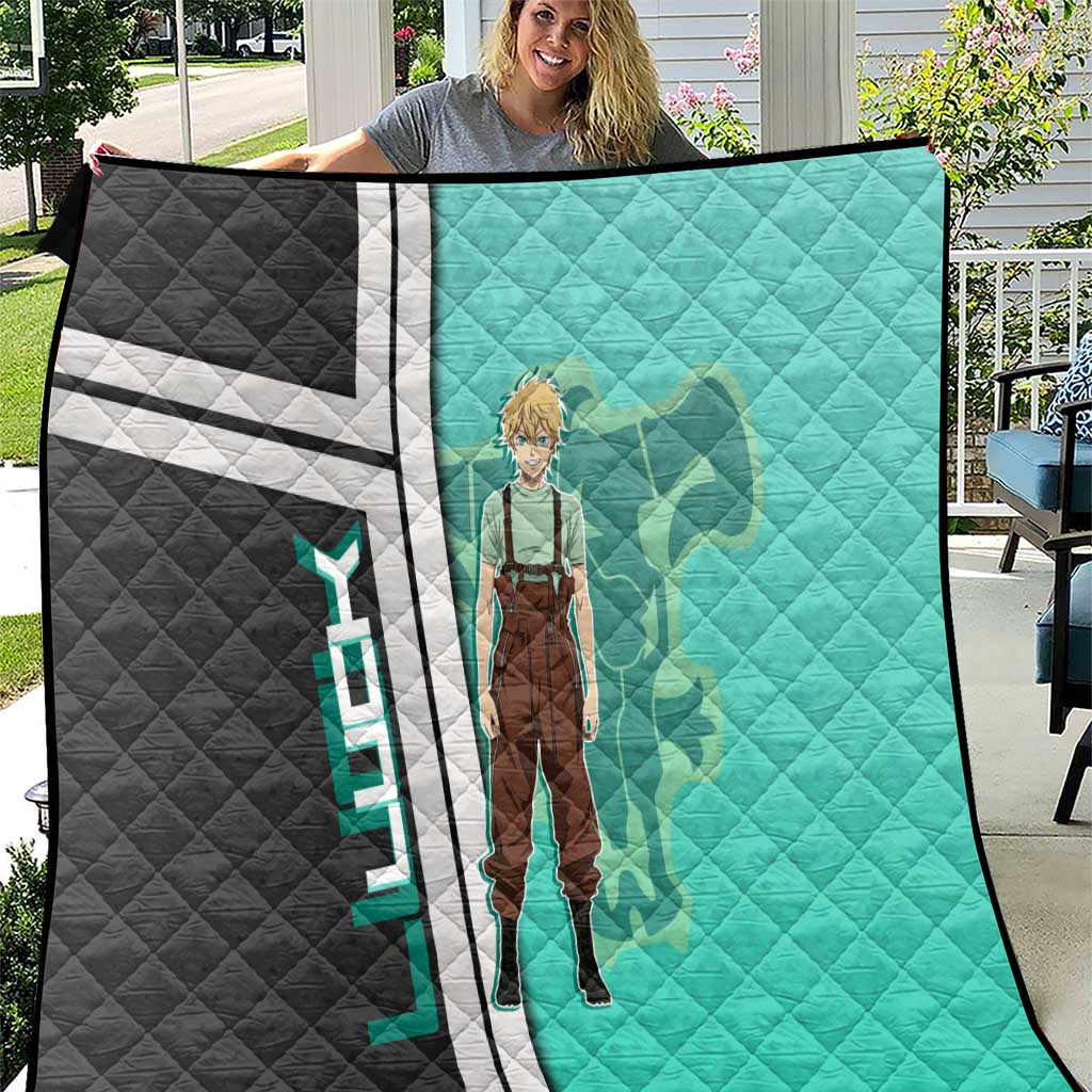 Black Clover Luck Voltia Quilt Modern Anime Poster Style