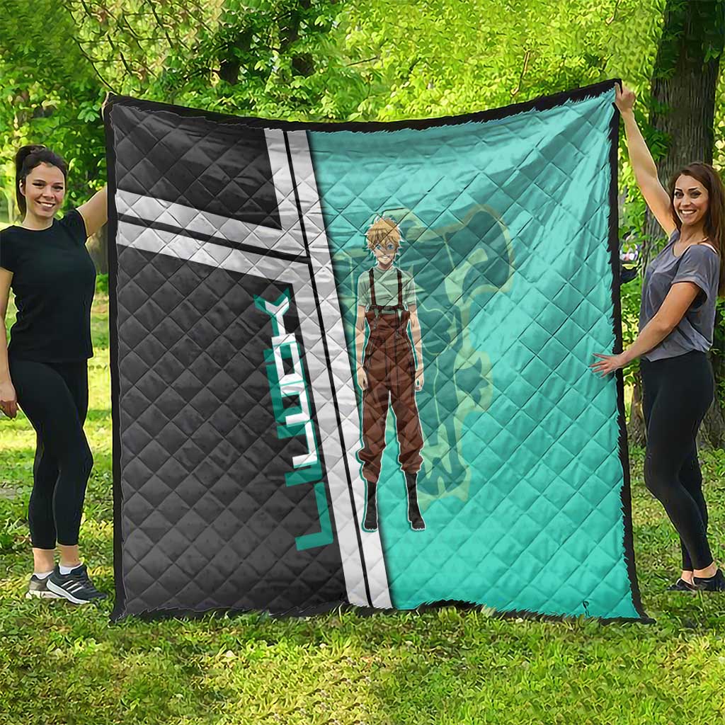 Black Clover Luck Voltia Quilt Modern Anime Poster Style