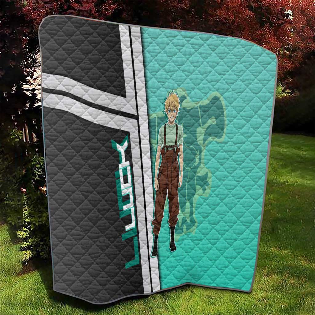 Black Clover Luck Voltia Quilt Modern Anime Poster Style