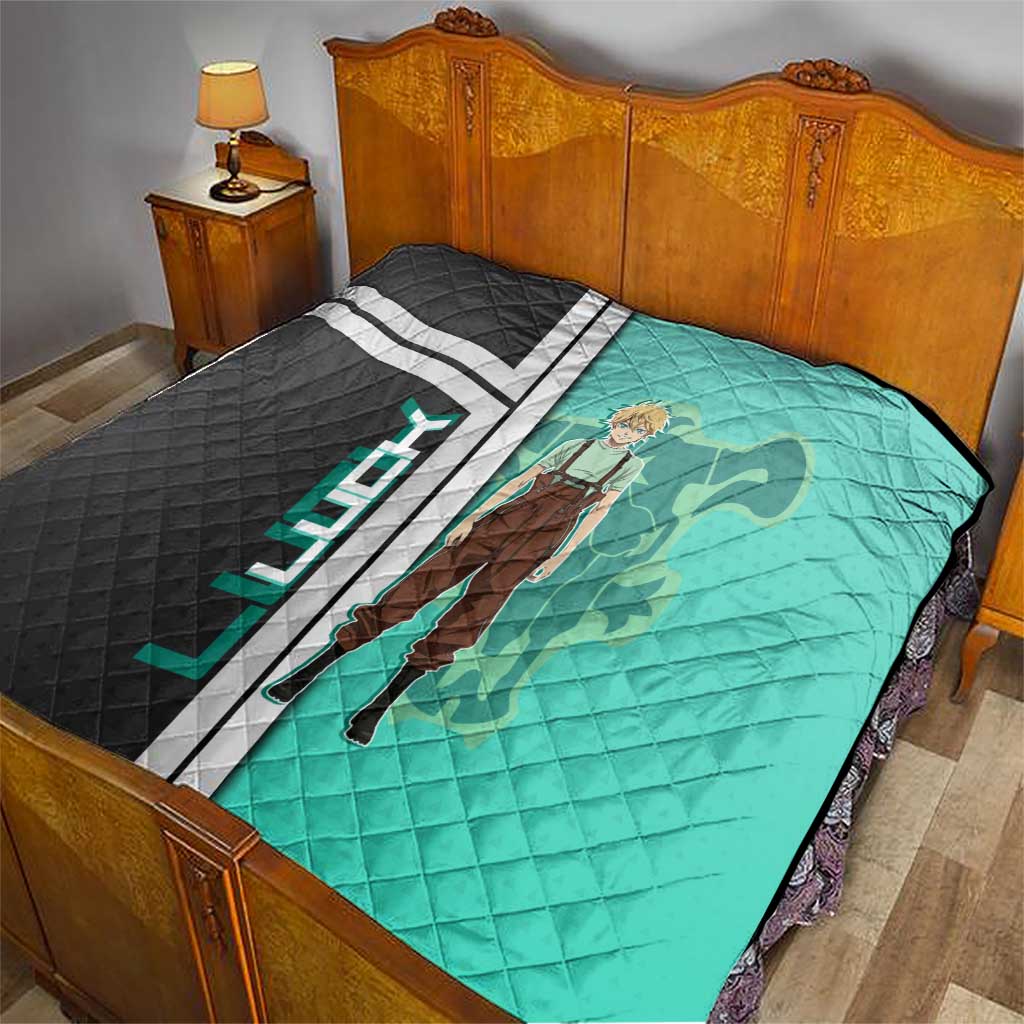 Black Clover Luck Voltia Quilt Modern Anime Poster Style