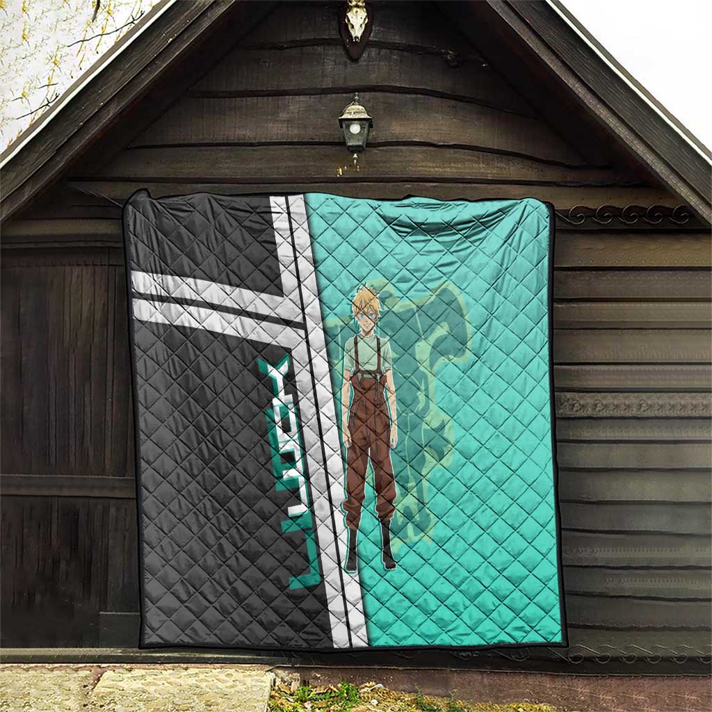 Black Clover Luck Voltia Quilt Modern Anime Poster Style