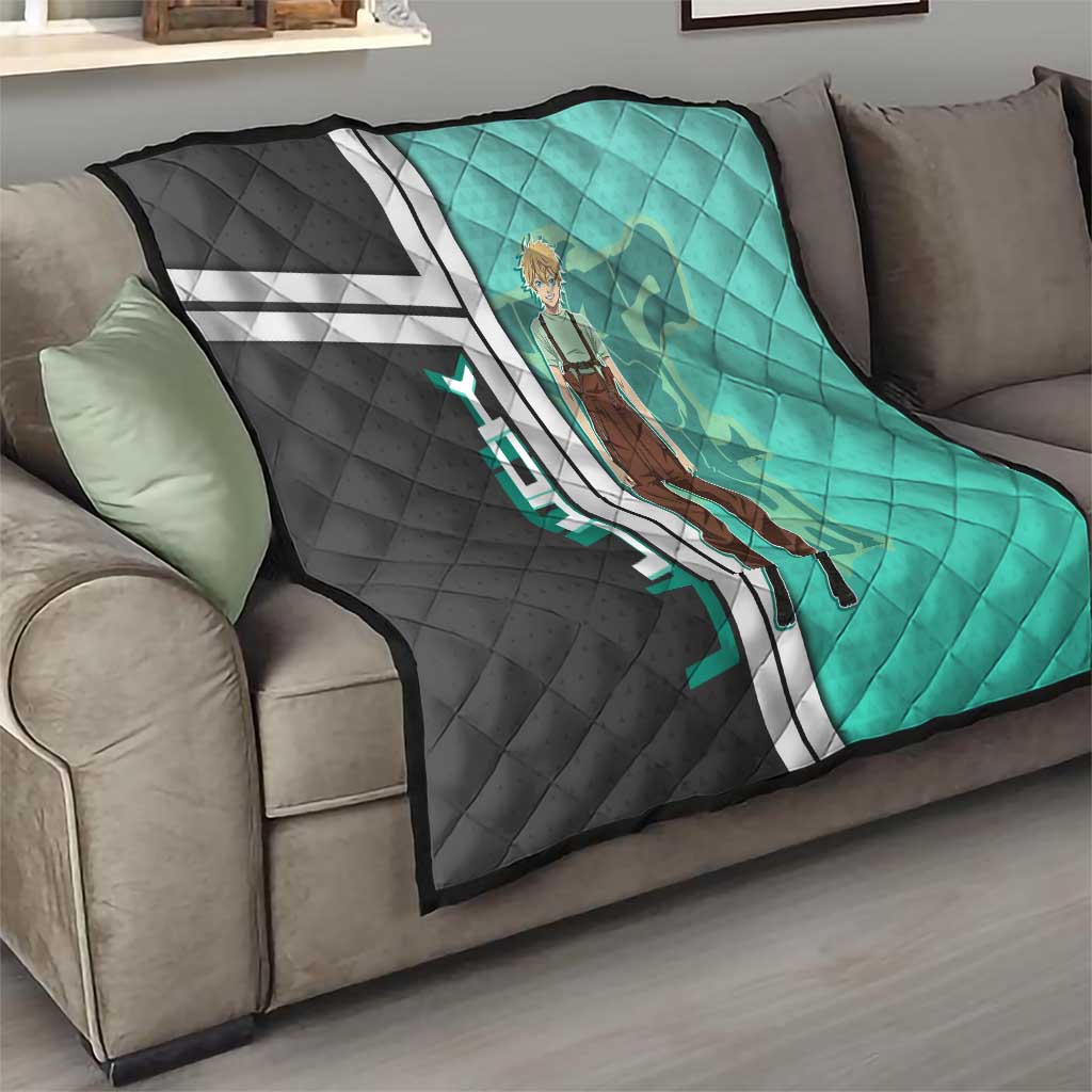 Black Clover Luck Voltia Quilt Modern Anime Poster Style