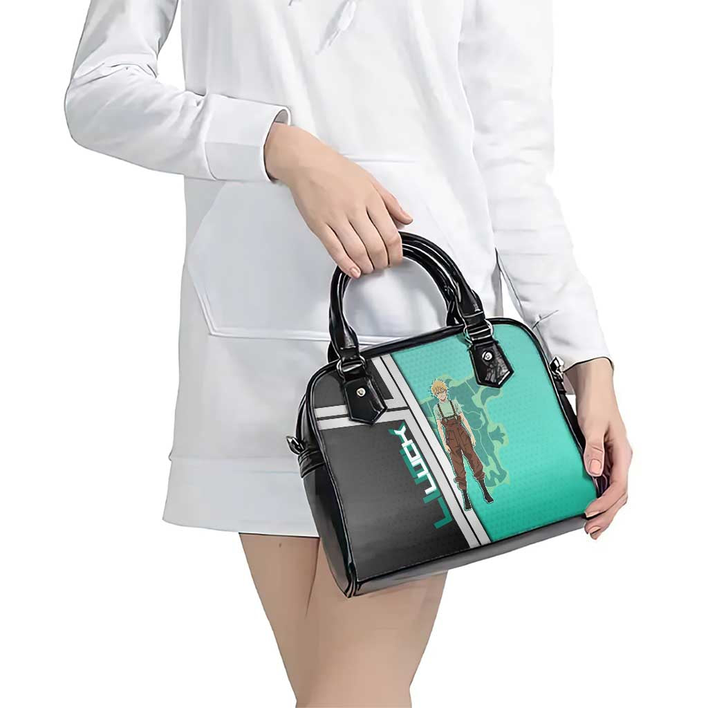 Black Clover Luck Voltia Shoulder Handbag Modern Anime Poster Style