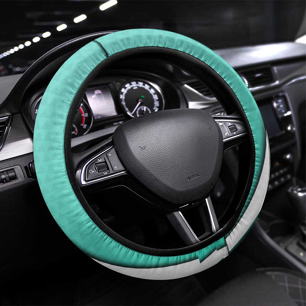 Black Clover Luck Voltia Steering Wheel Cover Modern Anime Poster Style