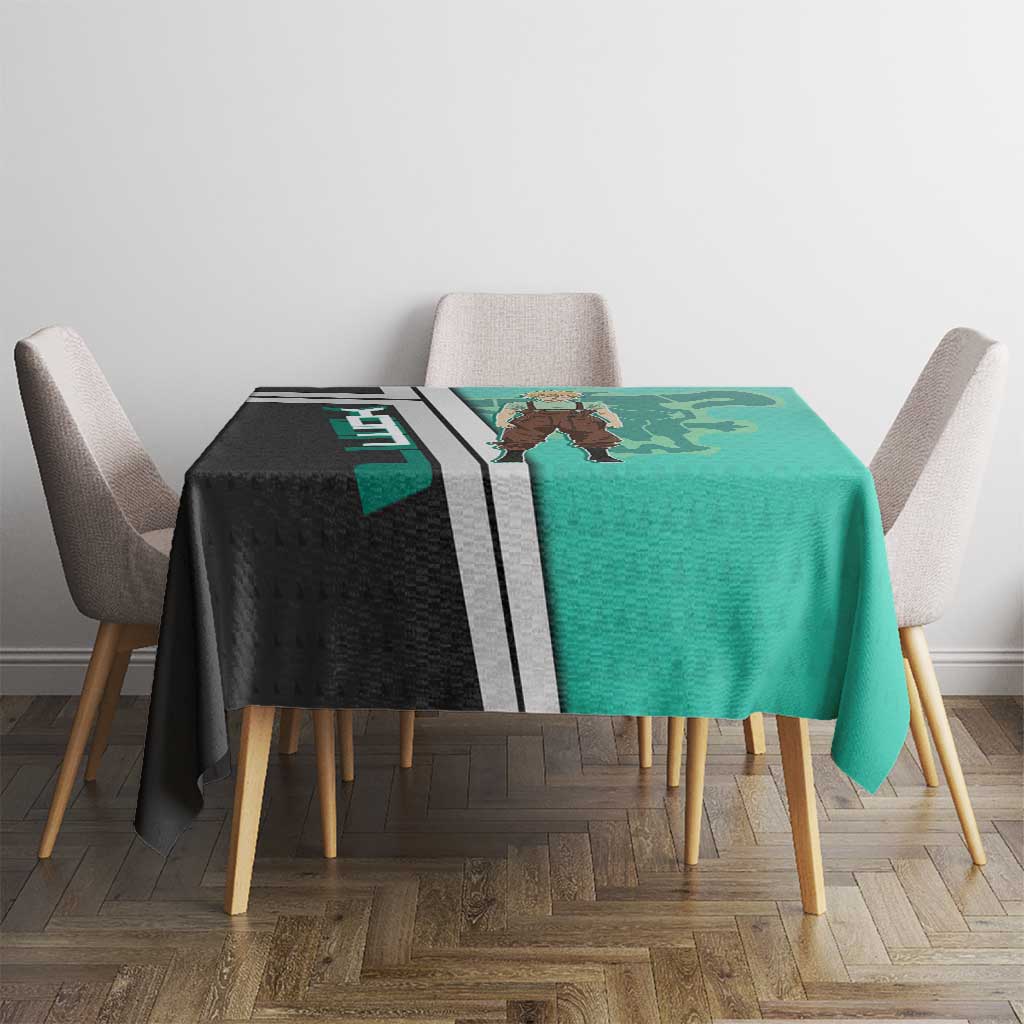 Black Clover Luck Voltia Tablecloth Modern Anime Poster Style