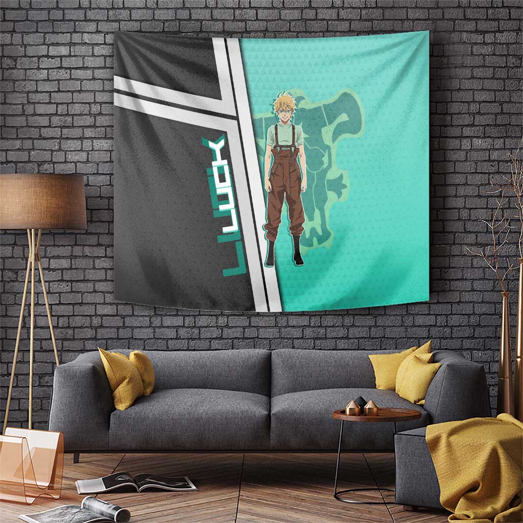 Black Clover Luck Voltia Tapestry Modern Anime Poster Style
