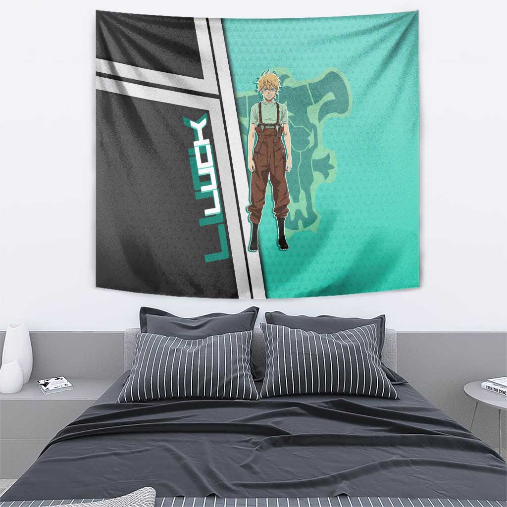 Black Clover Luck Voltia Tapestry Modern Anime Poster Style