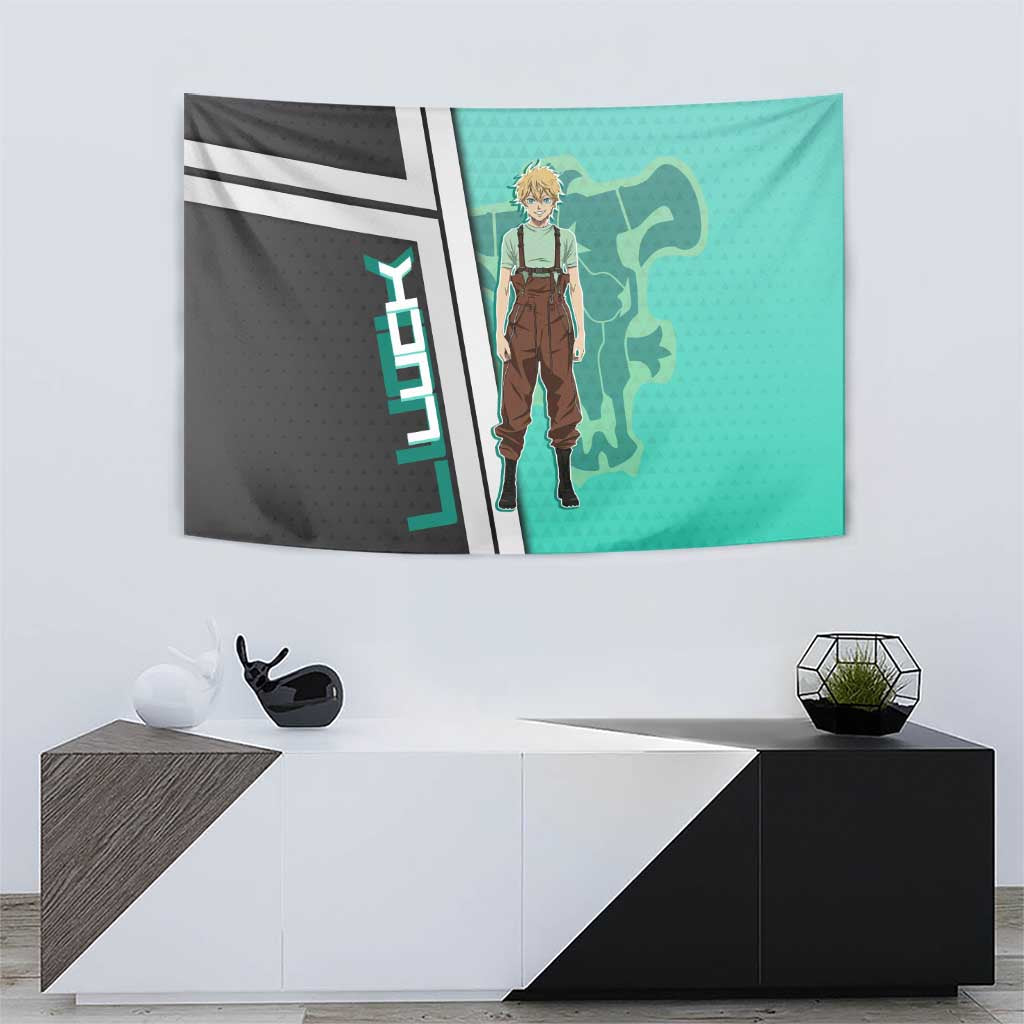 Black Clover Luck Voltia Tapestry Modern Anime Poster Style