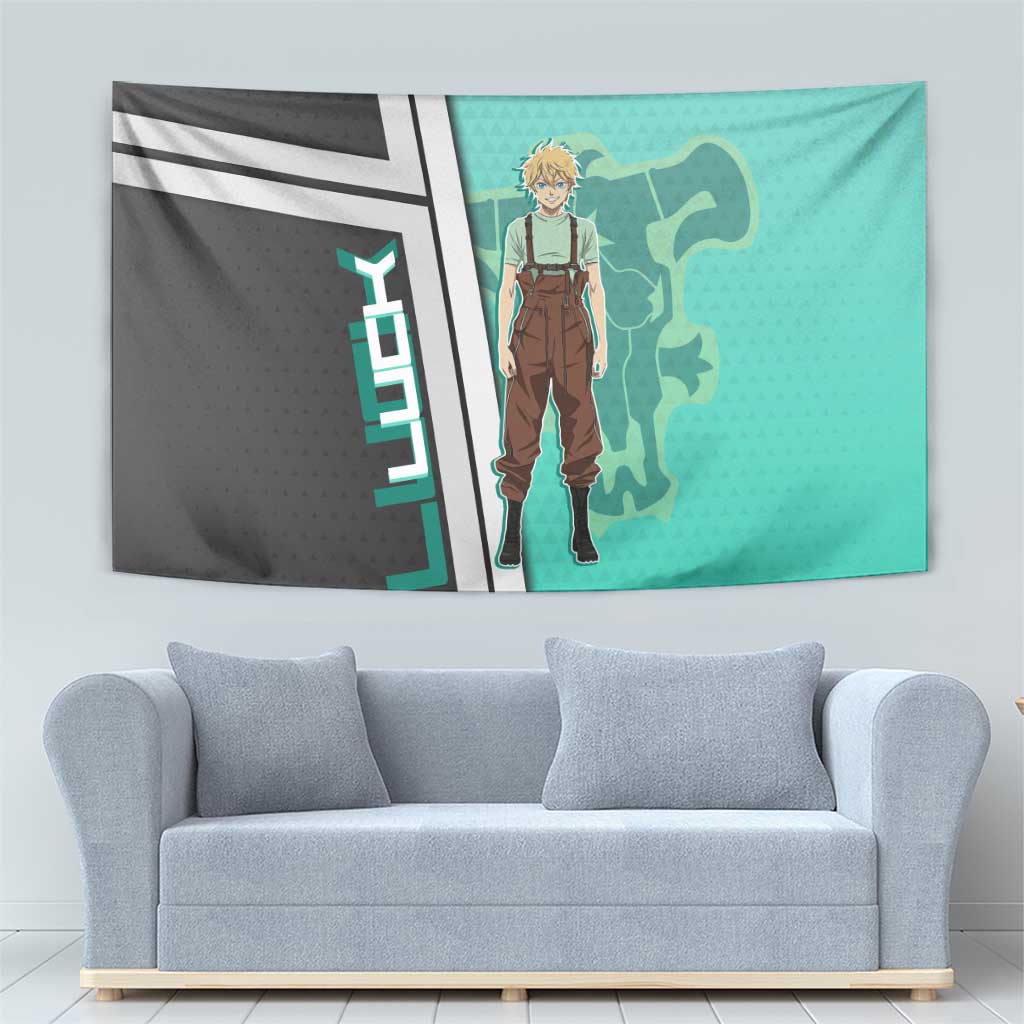 Black Clover Luck Voltia Tapestry Modern Anime Poster Style