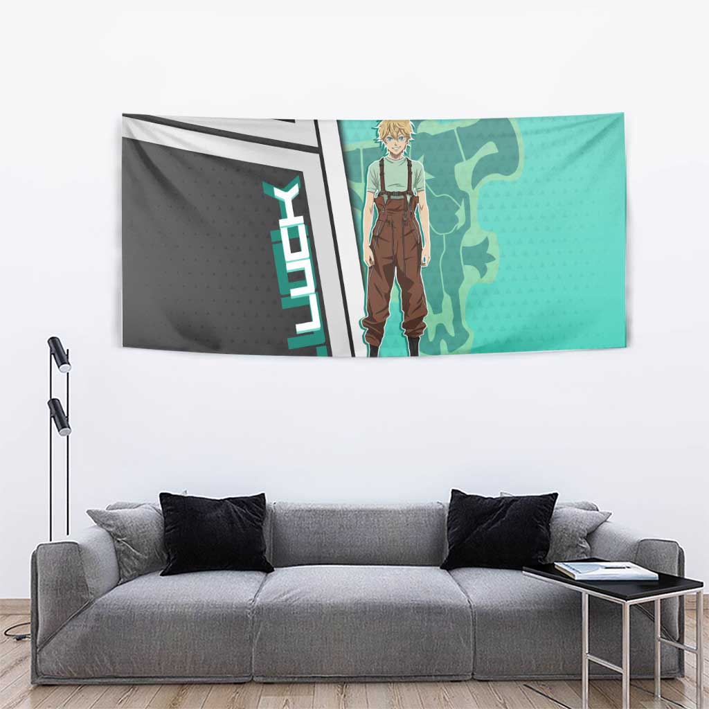 Black Clover Luck Voltia Tapestry Modern Anime Poster Style