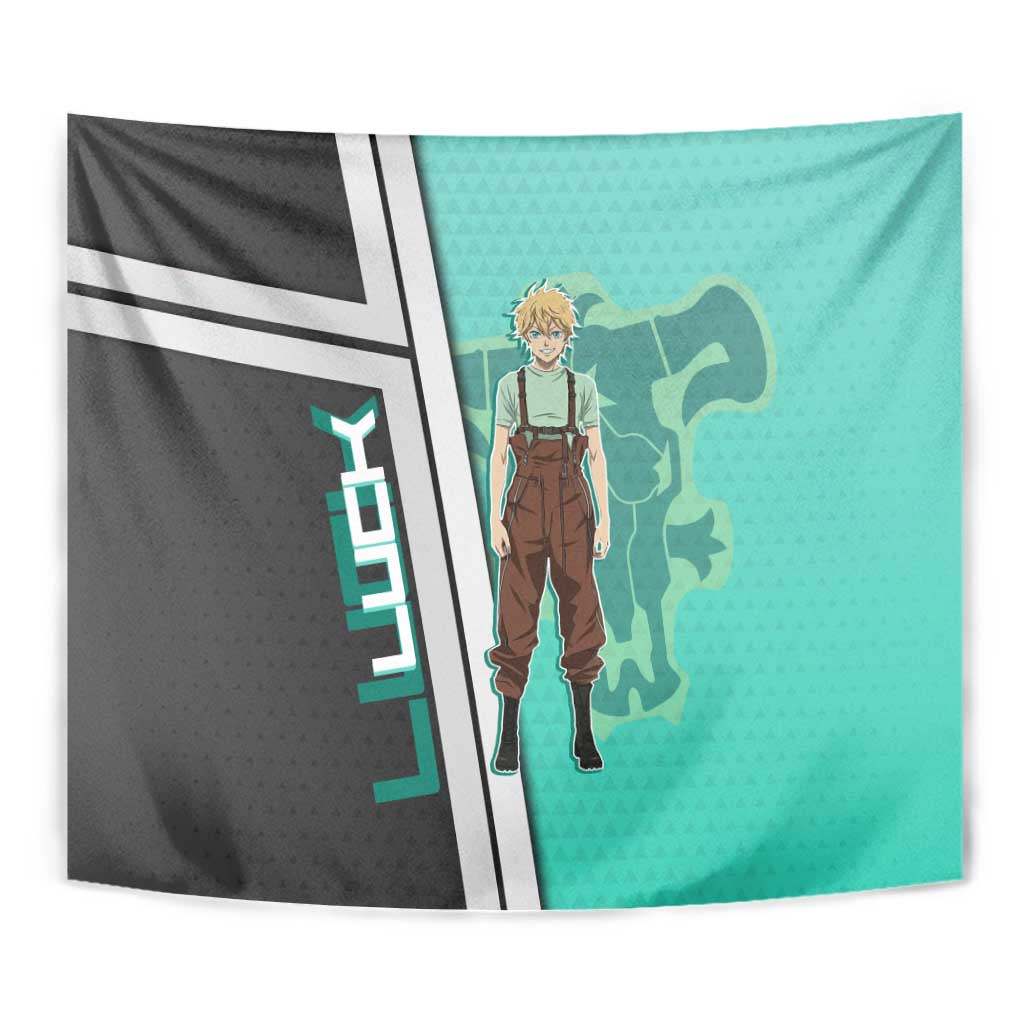 Black Clover Luck Voltia Tapestry Modern Anime Poster Style