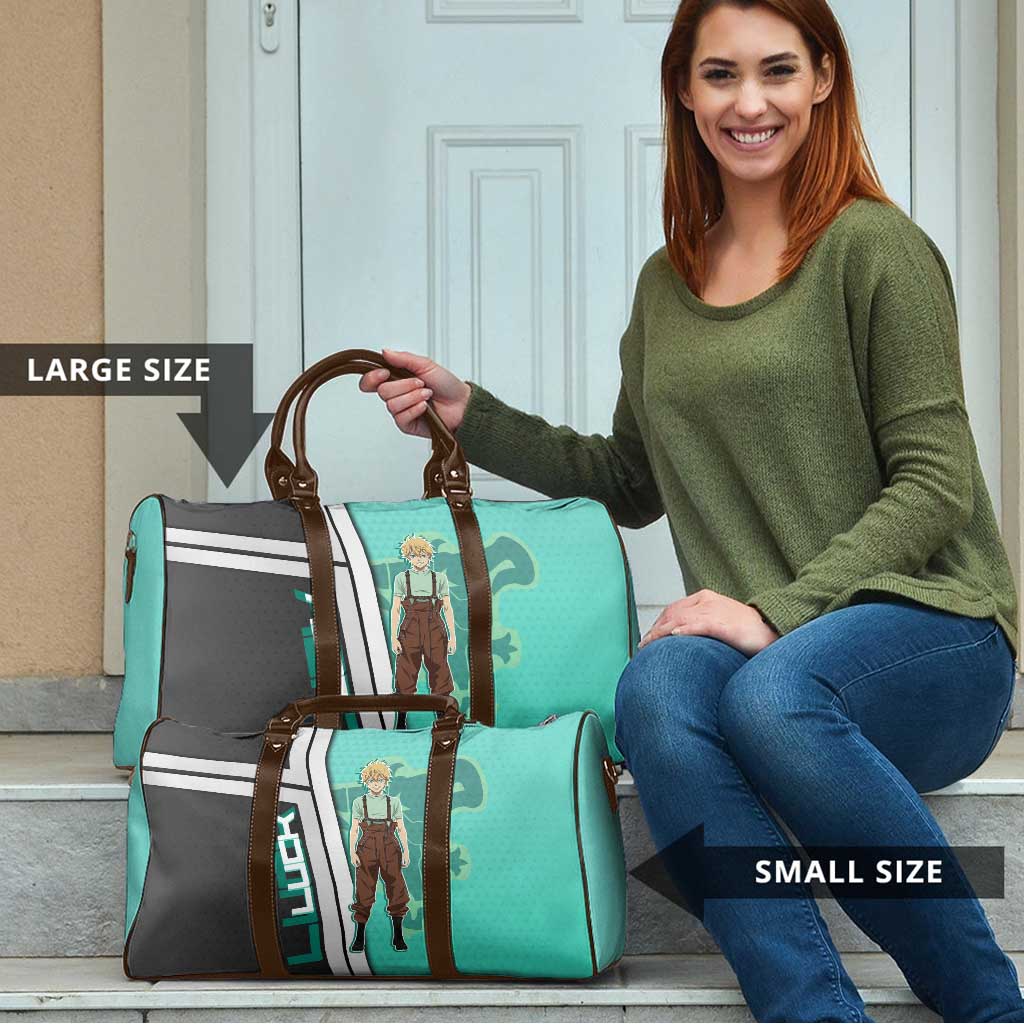 Black Clover Luck Voltia Travel Bag Modern Anime Poster Style