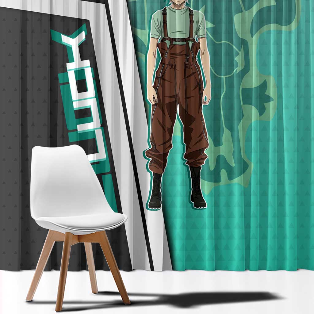 Black Clover Luck Voltia Window Curtain Modern Anime Poster Style