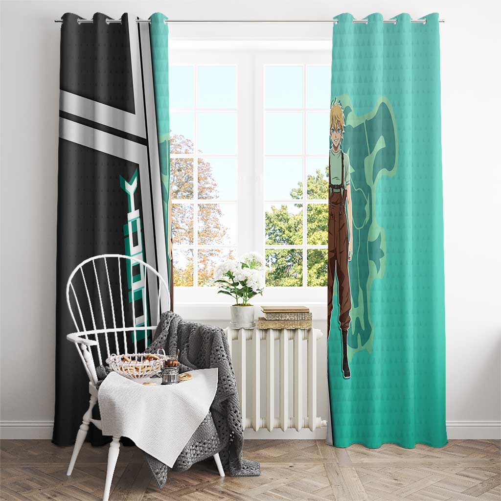 Black Clover Luck Voltia Window Curtain Modern Anime Poster Style