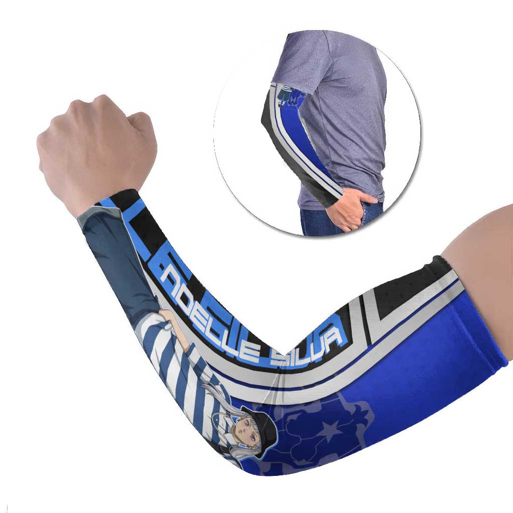 Black Clover Noelle Silva Arm Sleeves Urban Streetwear Anime Style