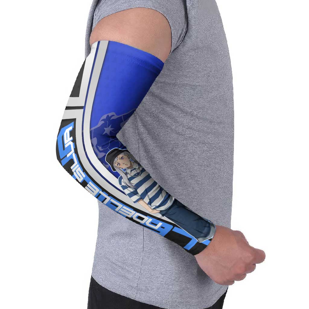 Black Clover Noelle Silva Arm Sleeves Urban Streetwear Anime Style