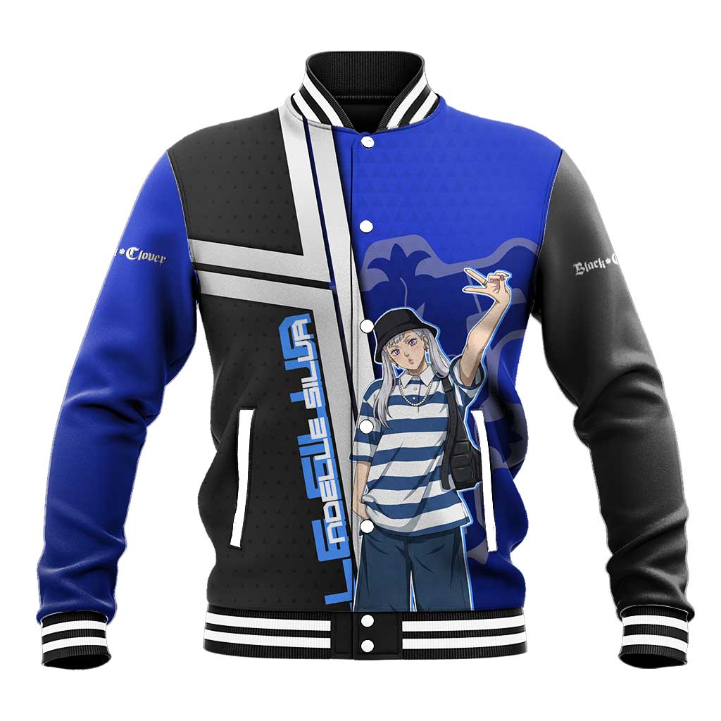 Black Clover Noelle Silva Baseball Jacket Urban Streetwear Anime Style
