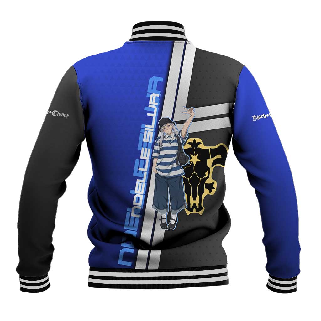 Black Clover Noelle Silva Baseball Jacket Urban Streetwear Anime Style