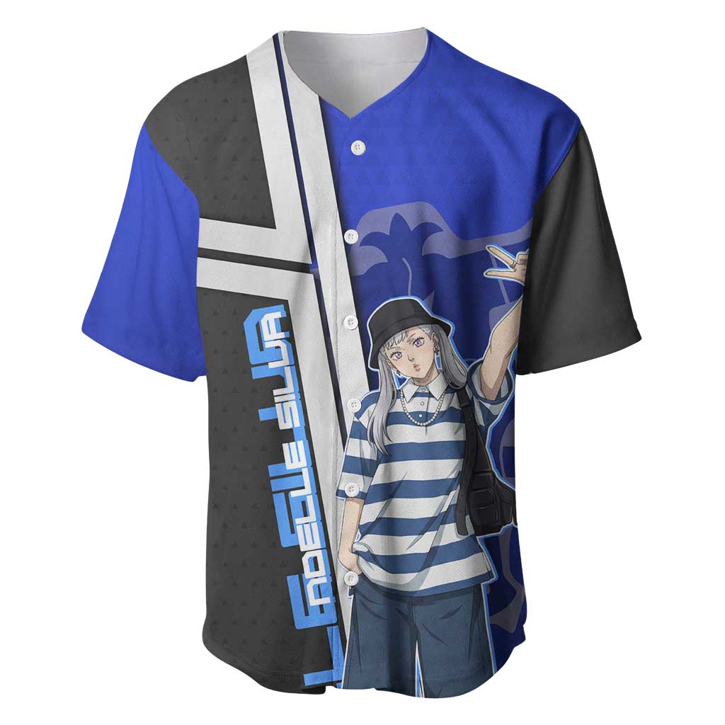 Black Clover Noelle Silva Baseball Jersey Urban Streetwear Anime Style