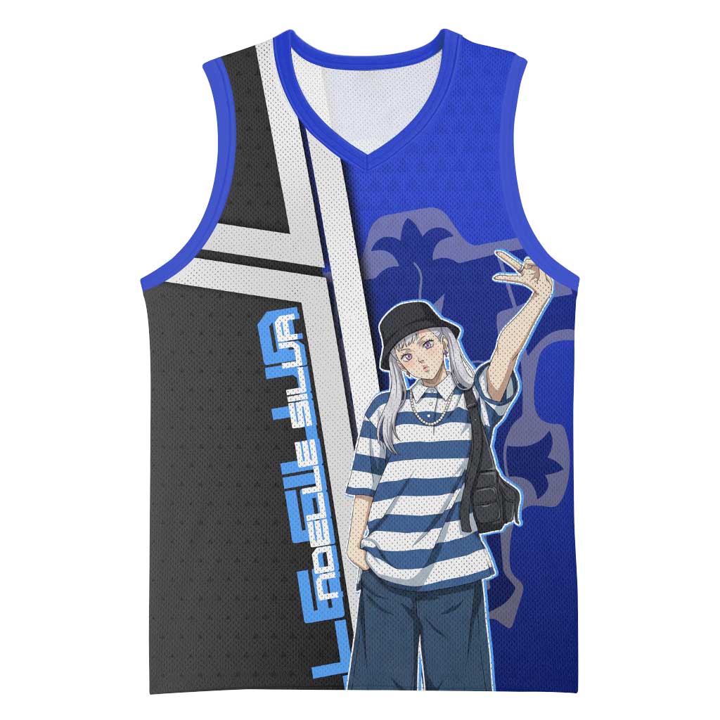 Black Clover Noelle Silva Basketball Jersey Urban Streetwear Anime Style