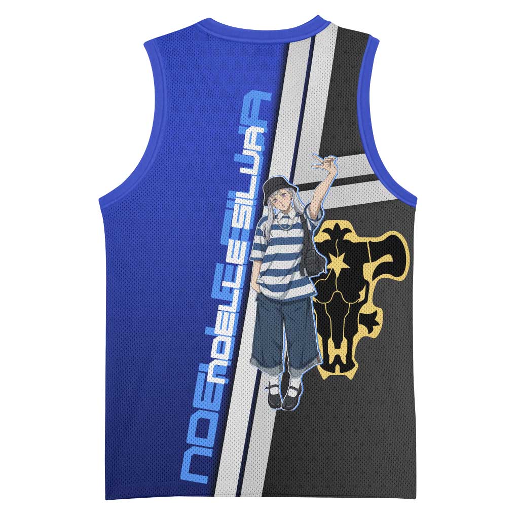 Black Clover Noelle Silva Basketball Jersey Urban Streetwear Anime Style