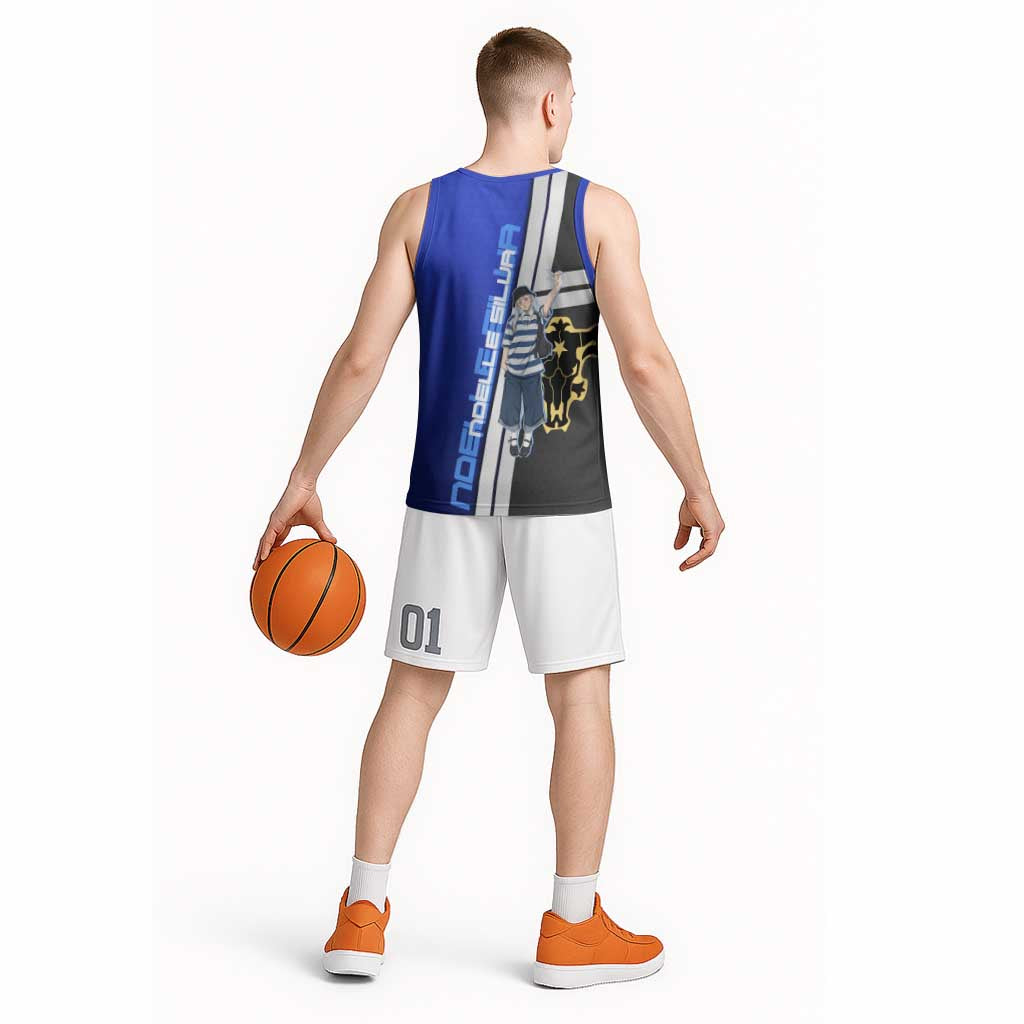 Black Clover Noelle Silva Basketball Jersey Urban Streetwear Anime Style