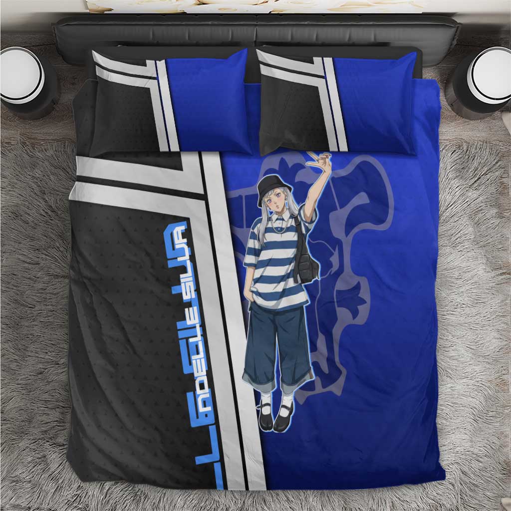 Black Clover Noelle Silva Bedding Set Urban Streetwear Anime Style