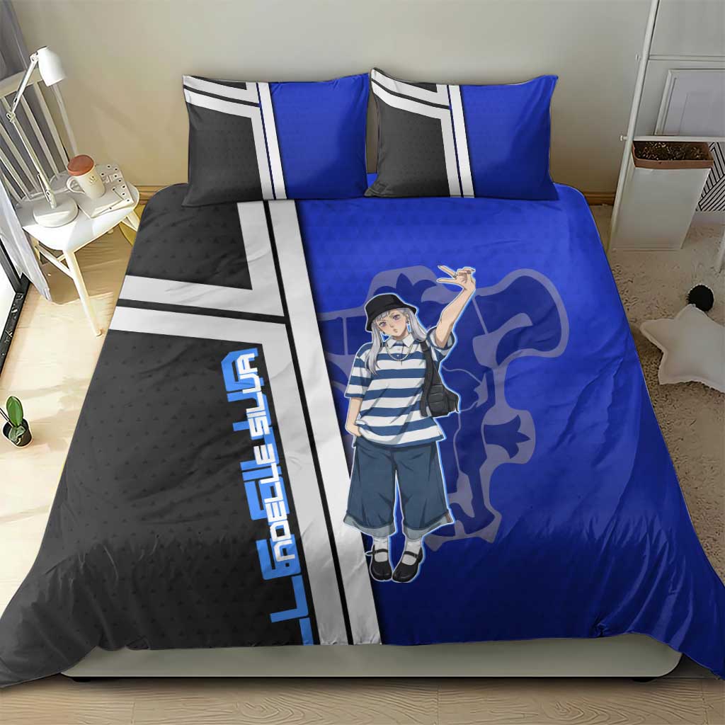 Black Clover Noelle Silva Bedding Set Urban Streetwear Anime Style