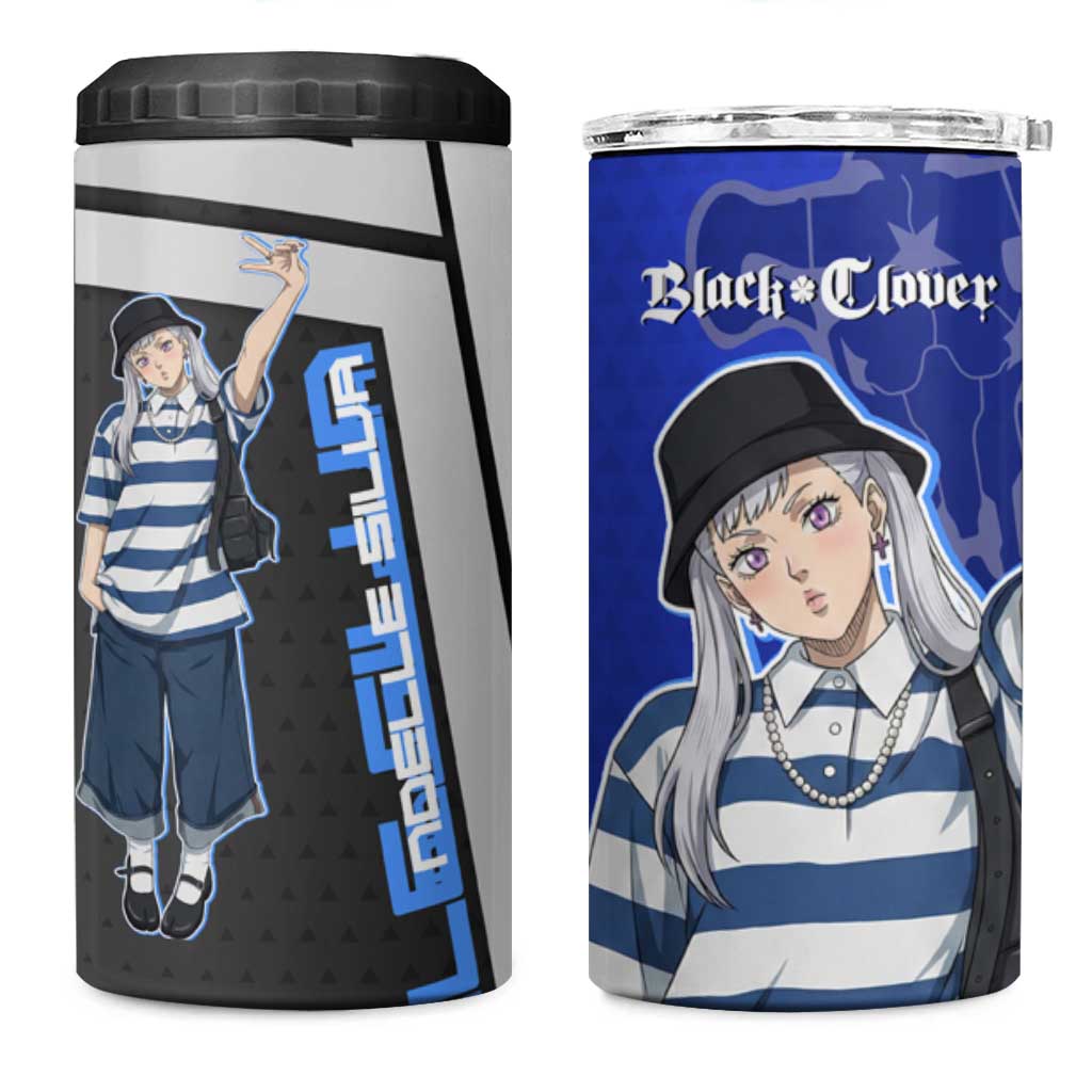 Black Clover Noelle Silva 4 in 1 Can Cooler Tumbler Urban Streetwear Anime Style