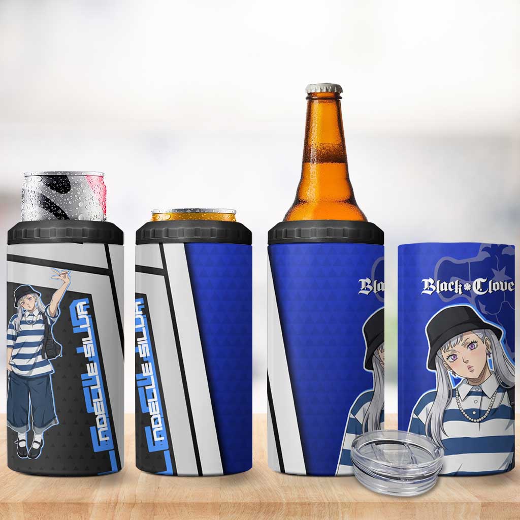 Black Clover Noelle Silva 4 in 1 Can Cooler Tumbler Urban Streetwear Anime Style
