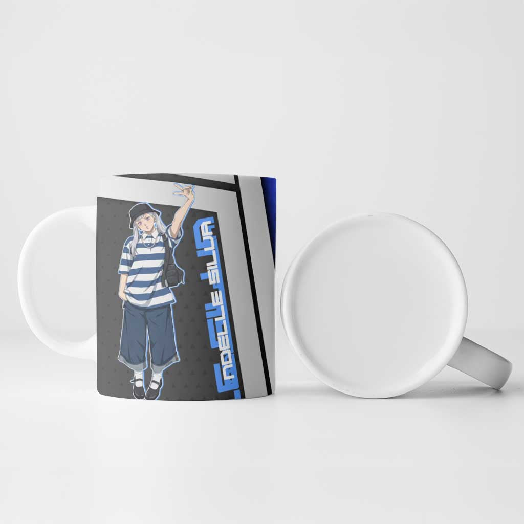 Black Clover Noelle Silva Ceramic Mug Urban Streetwear Anime Style
