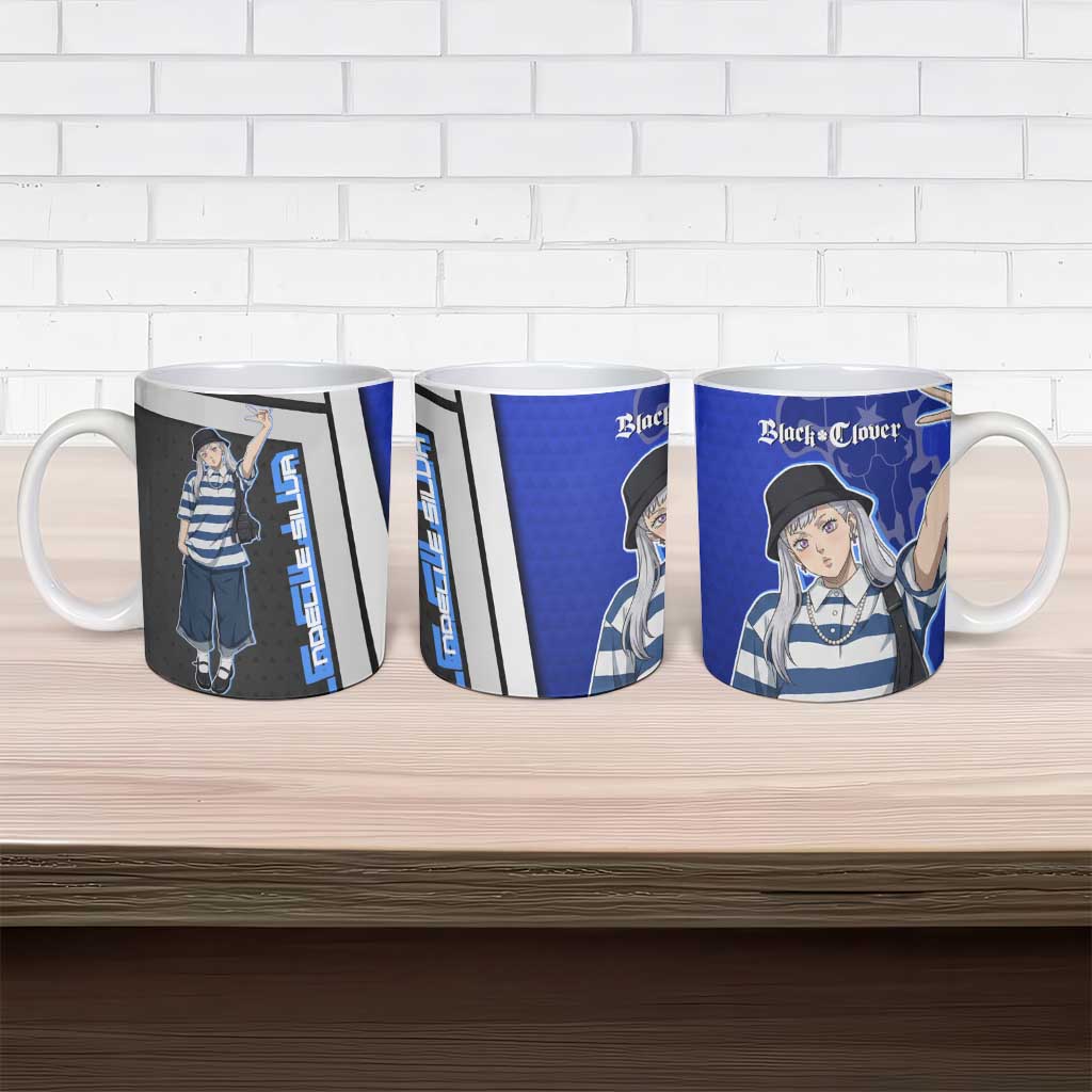 Black Clover Noelle Silva Ceramic Mug Urban Streetwear Anime Style